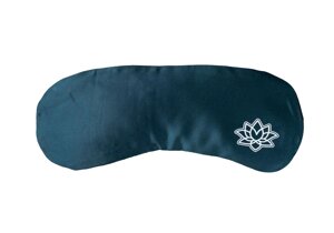 Подушка для очей Bodhi Mako-Satin із лавандою петроль 23х11 см