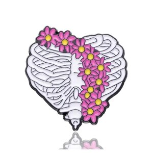 Значок (пін) рентгенологу BROCHE Грудна клітка різнокольоровий BRGV114380