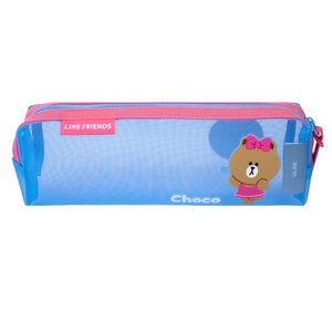 Пенал м'який YES PH-34 Line Friends Pretty Choco 21х6х4 см Блакитний (533692)