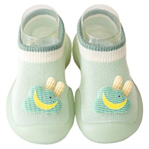 Шкарпетки-черевички 2Life нековзні 24/25 (14,5 см) Зелений (v-11968)