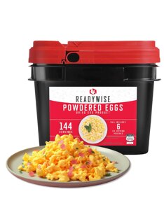 Сублімовані яйця тривалого зберігання до 25 років 144 порції Readywise RW05-516 (101071)