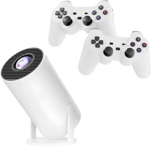 Смарт-проектор No Brand HY300 WiFi Bluetooth HDMI Android 64 Gb Білий (2390000009)