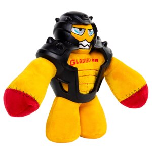 Іграшка для собак Collar GiGwi Gladiator Гладіатор у гумовій броні з пищалкою текстиль 21 см Різнокольоровий