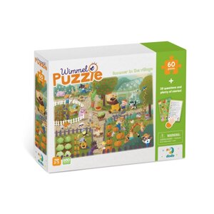 Дитячий Віммельпазл "Літо на селі" DoDo Toys 300558 60 елементів
