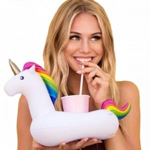 Надувний підсклянник для басейну Mine Єдиноріг Intex 30х21 см (hub_j67nl4)