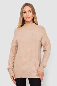 Светр жіночий AGER Бежевий L-XL (244R0390)