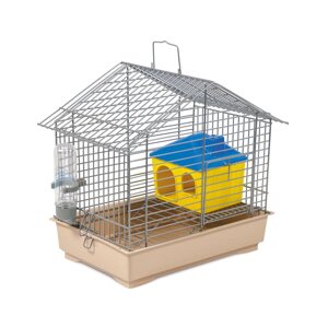 Клітина для гризунів Природа Джунгарік з будиночок 30x20x24 см Різнокольоровий (PR241520)