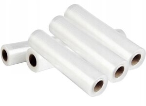 Пакети для вакуумного пакувальника No Brand 500х20 см 5 шт Прозорий (2104618697)