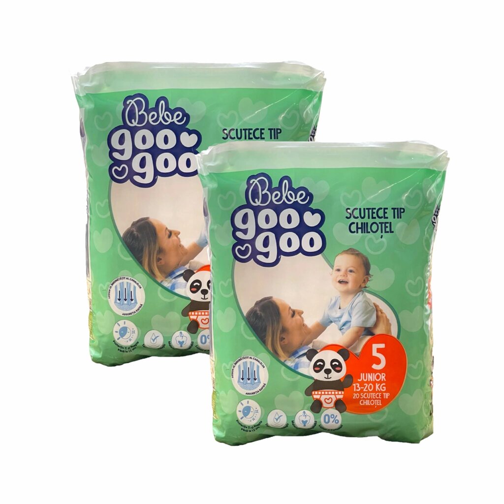 Підгузки-трусики Bebe Goo Goo 5 (13-20 кг) 40 шт від компанії Лізок - фото 1