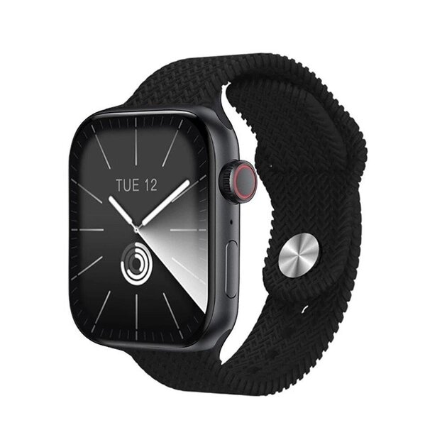 Сенсорний розумний смарт-годинник Smart HK9 Pro Plus меню Українською мовою Black (16076-hbr) від компанії Лізок - фото 1