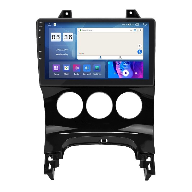 Штатна магнітола Lesko для Peugeot 5008 I 2009-2013 9" 2/32Gb CarPlay 4G Wi-Fi GPS Prime (12147-68753) від компанії Лізок - фото 1