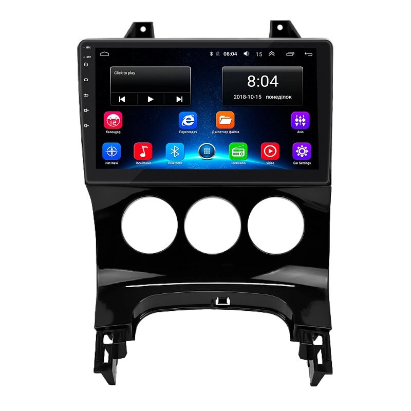 Штатна магнітола Lesko для Peugeot 5008 I 2009-2013 9" 2/32Gb Wi-Fi GPS Base (12147-68752) від компанії Лізок - фото 1