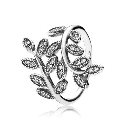 Срібне кільце Pandora 190921cz 56 від компанії Лізок - фото 1