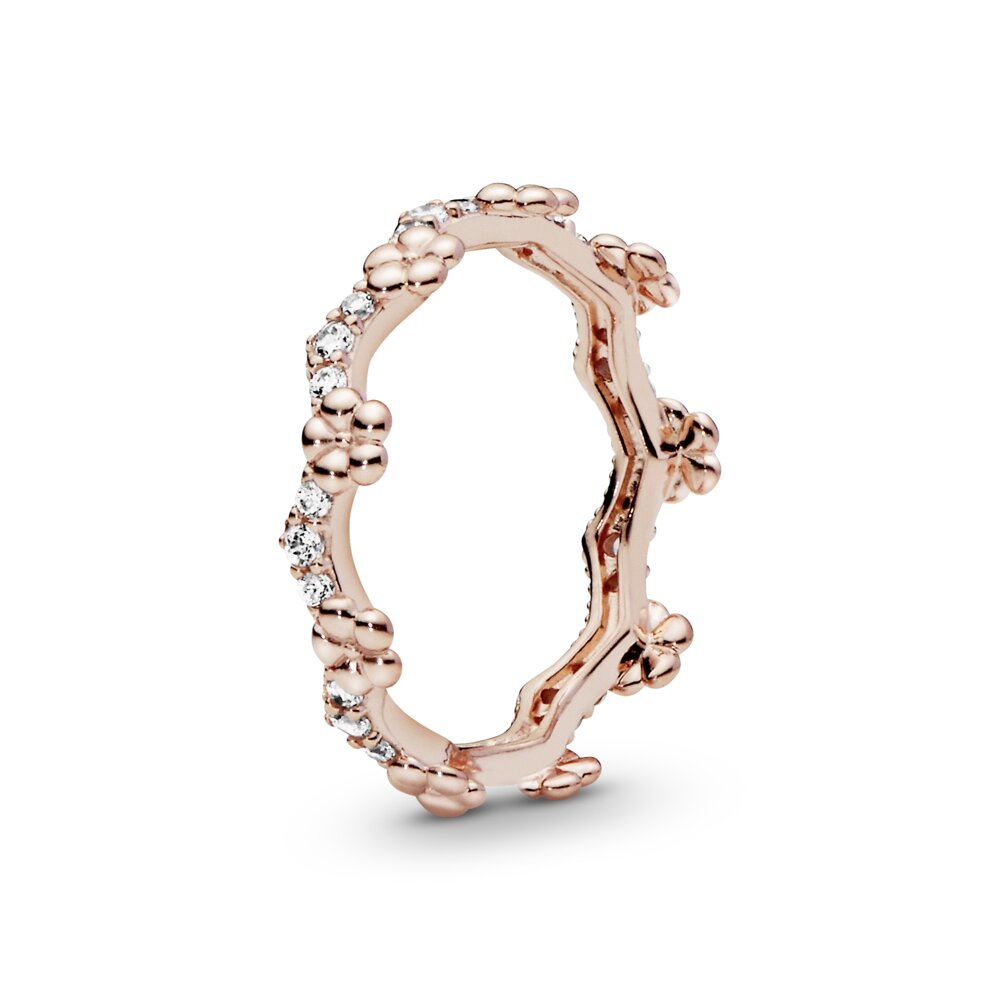 Срібне кільце Pandora Квіткова корона 187924CZ 50 від компанії Лізок - фото 1