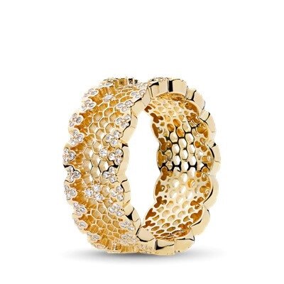 Срібне кільце Pandora Shine 167100CZ 50 від компанії Лізок - фото 1