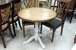 Стіл обідній круглий К-2 GOOD WOOD Руськополянський Меблевий Комбінат Явір