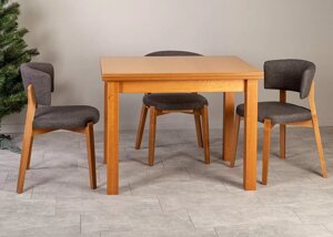 Кухонний стіл Осака нерозкладний Askalon з масиву дерева, колір на вибір