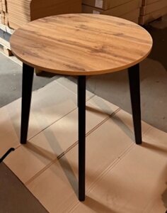 Стіл круглий нерозкладний Мілан 870 Fusion Furniture, колір дуб аппалачі