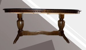 Стіл обідній розкладний Амфора MIR, колір горіх