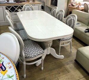 Стіл обідній розкладний для вітальні і кухні в класичному стилі Полонез , колір на вибір