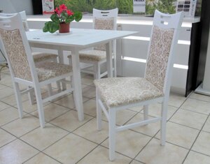 Стілець обідній дерев'яний з оббивкою Юля GOOD WOOD Руськополянський Меблевий Комбінат Явір