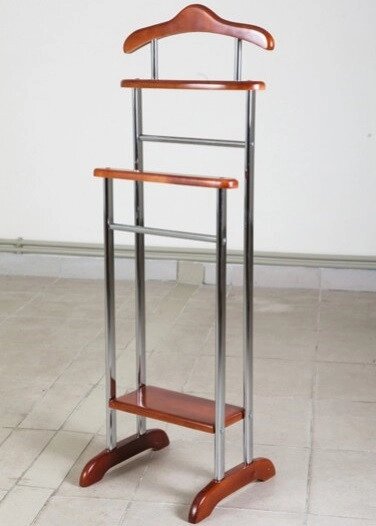 Вішалка підлогова дерев'яна Металік Мікс меблі, колір яблуня від компанії Інтернет каталог меблів - Меблі Всім - фото 1