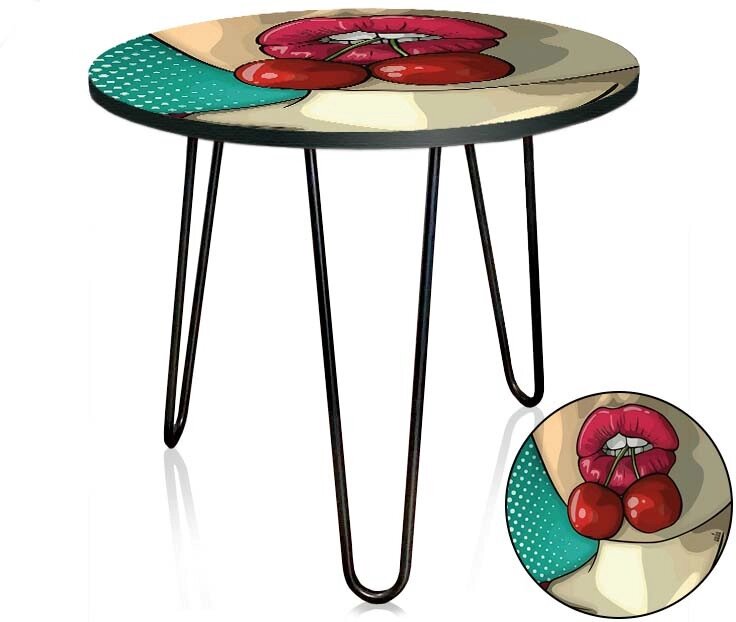 Журнальний столик ZEUS-Game, Cherry Kiss від компанії Інтернет каталог меблів - Меблі Всім - фото 1