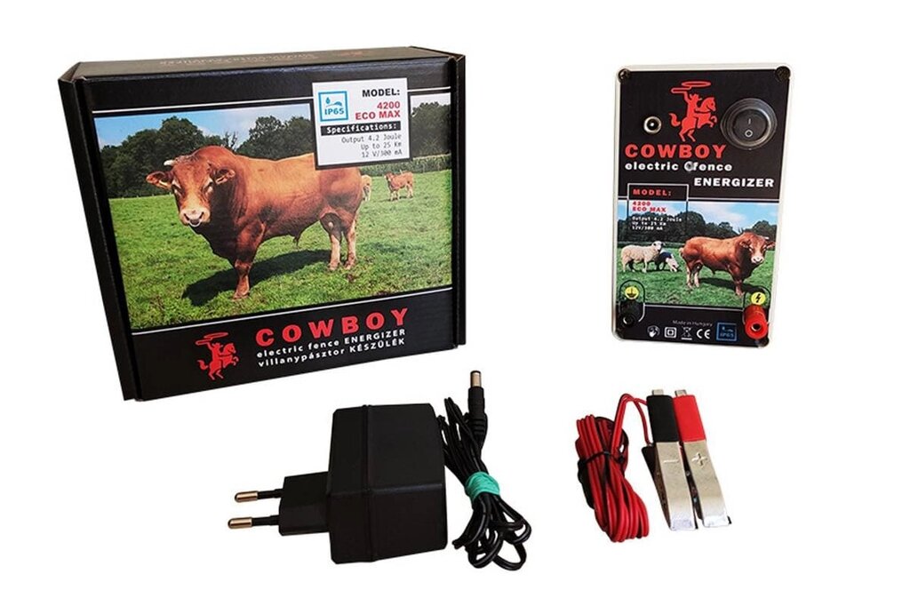 Электропастух COWBOY 4200 ECO MAX для коров ##от компании## ТД ПроТек (Харьков) - ##фото## 1
