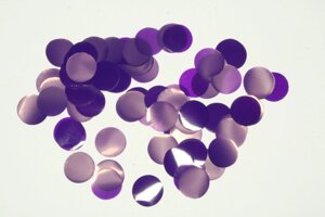 Кружечки фіолетові матові