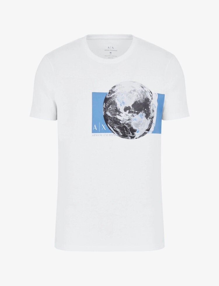 Футболка Armani Exchange Slim-Fit Tee 3HZTAW-ZJA5Z (размер XXL) ##от компании## "sonic" - ##фото## 1