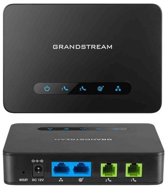Grandstream HT812 від компанії РГЦ: IP-телефонія, call-центр, відеоконферецзв'язок - фото 1