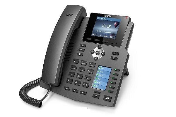 IP-телефон Fanvil X4G від компанії РГЦ: IP-телефонія, call-центр, відеоконферецзв'язок - фото 1