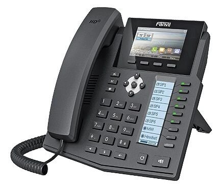 IP-телефон Fanvil X5S від компанії РГЦ: IP-телефонія, call-центр, відеоконферецзв'язок - фото 1