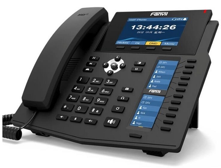 IP-телефон Fanvil X6 від компанії РГЦ: IP-телефонія, call-центр, відеоконферецзв'язок - фото 1