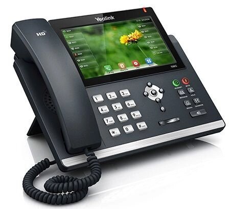IP-телефон Yealink SIP-T48G від компанії РГЦ: IP-телефонія, call-центр, відеоконферецзв'язок - фото 1