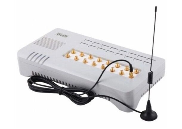 VoIP-GSM-шлюз GoIP16 від компанії РГЦ: IP-телефонія, call-центр, відеоконферецзв'язок - фото 1