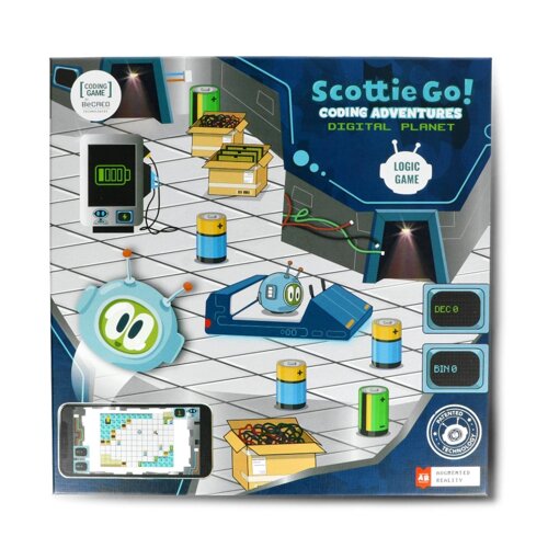 Пригоди Скотті Гоу! Цифрова планета - мультимедійна навчальна гра + додаток для Android/iOS/Windows