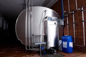 Установка автоматів промивання на танки-охолоджувачі молока