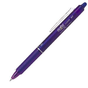 Ручка гелевая Pilot Frixion Clicker пиши-стирай BLRT-FR5/7_Фіолетовий