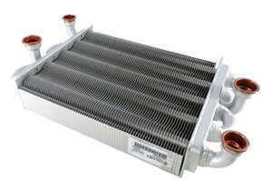 Теплообмінник бітермічний для котла Ferroli Domiproject З 24, FerEasy С24 D39837660