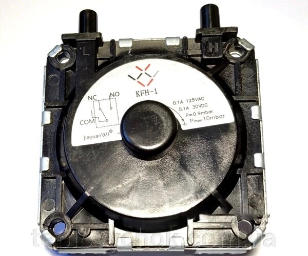 Прессостат давления дыма KFH-1 Р 0,9 mbar - 10 mbar с микровыключателем Honeywell ##от компании## Тепловичок - ##фото## 1