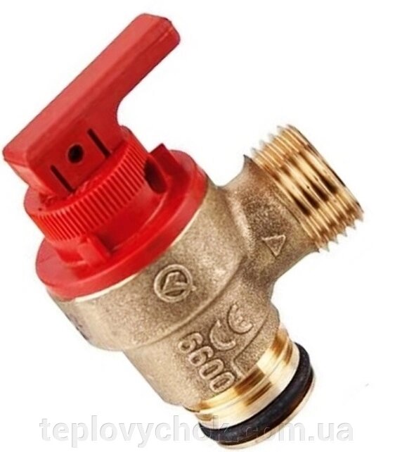 Запобіжний клапан на 3 бара Vaillant atmoTEC Pro/Plus, TurboTEC Pro/Plus, mini R1 178985, 0020047005 від компанії Тепловичок - фото 1