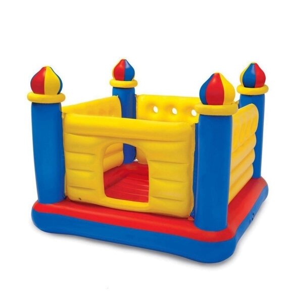 Детский надувной центр-батут Intex 48259 "Замок" (175-175-135 см) "Jump-O-Lene Castle Bouncer" від компанії Інтернет магазин «Во!» www. wo-shop. com. ua - фото 1