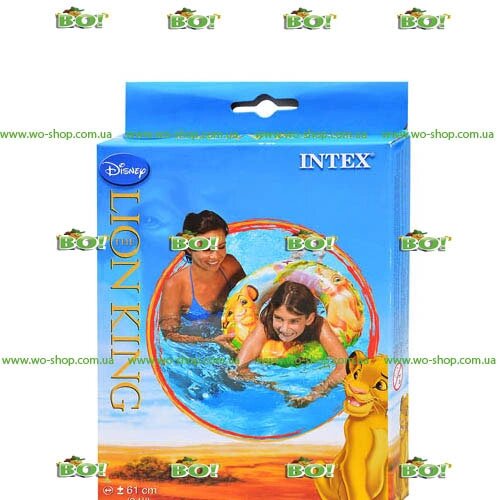 Дитячий надувний круг Intex 58259 "Король лев" (61 см) від компанії Інтернет магазин «Во!» www. wo-shop. com. ua - фото 1