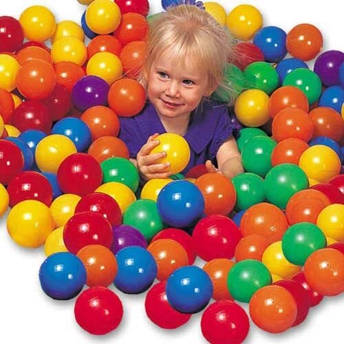 Кульки для сухих басейнів м'які, діаметр 8,2 см, 100 шт від компанії Інтернет магазин «Во!» www. wo-shop. com. ua - фото 1