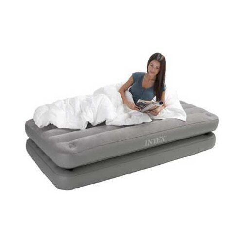 Надувна ліжко Intex 67743 з 2 незалежних матраців (99-191-46 см) - опис