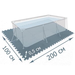 Модульна підкладка-пазл для басейнів Intex 29084 (товщина 0.5 мм)