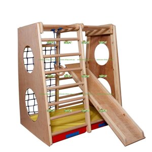 Дитячий дерев'яний ігровий комплекс Sportbaby «Кроха»