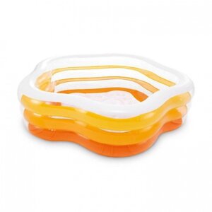 Сімейний надувний басейн Intex 56495 "Зірочка" (185*180*53 см )