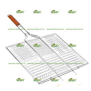 Решітка-гриль плоска Stenson MH-0160 (58 * 34 * 22 см)